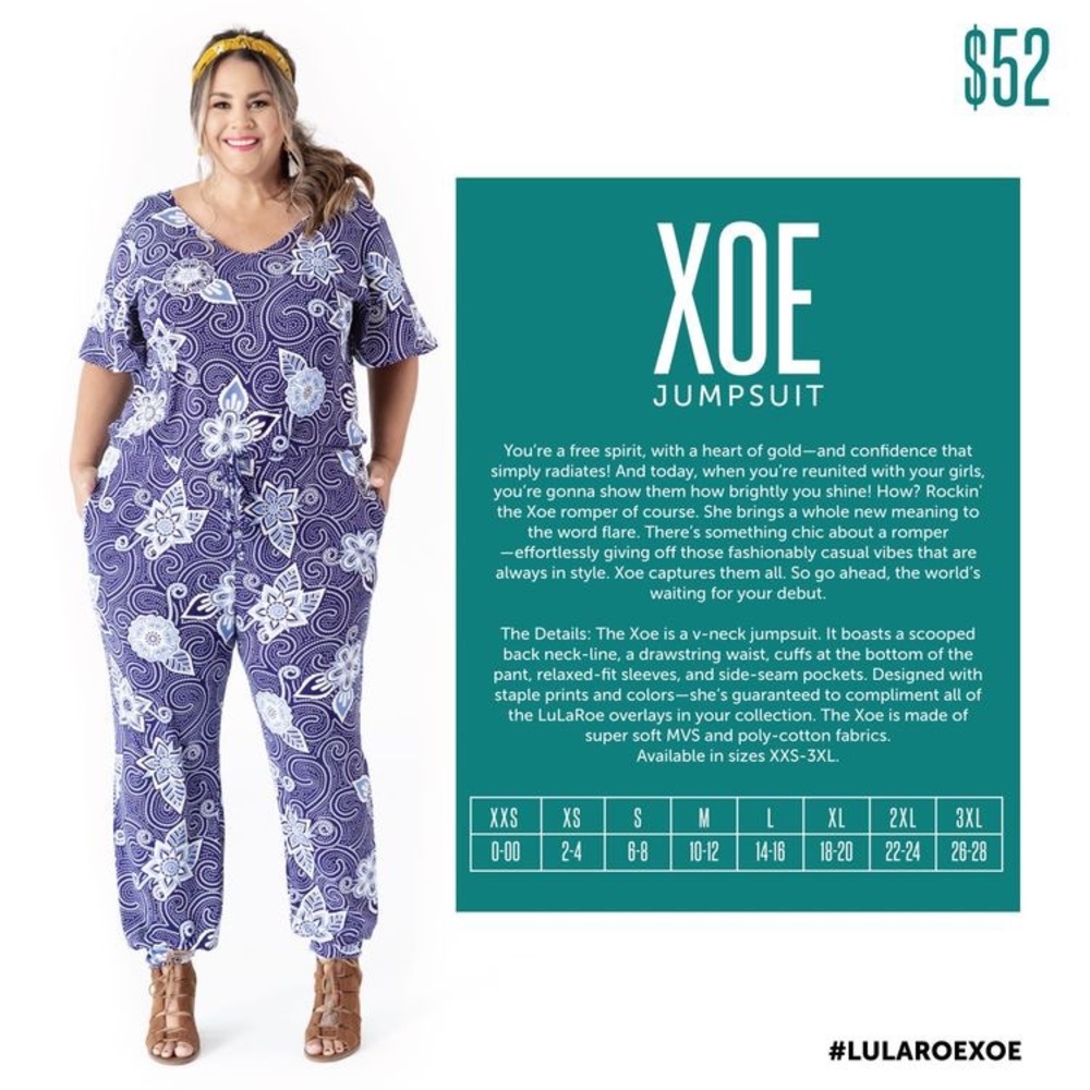 LulaRoe Xoe Jumpsuit
